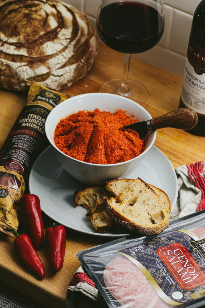 Boar’s Head ’nduja product photography