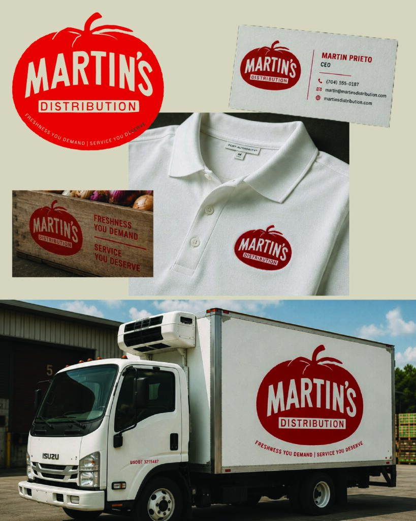Martin’s Distribution — Editorial Identity