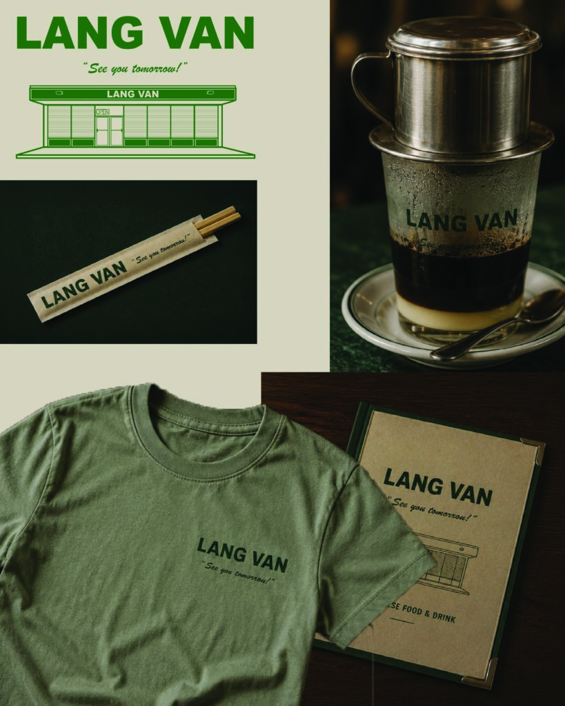Lang Van Restaurant — Editorial Identity
