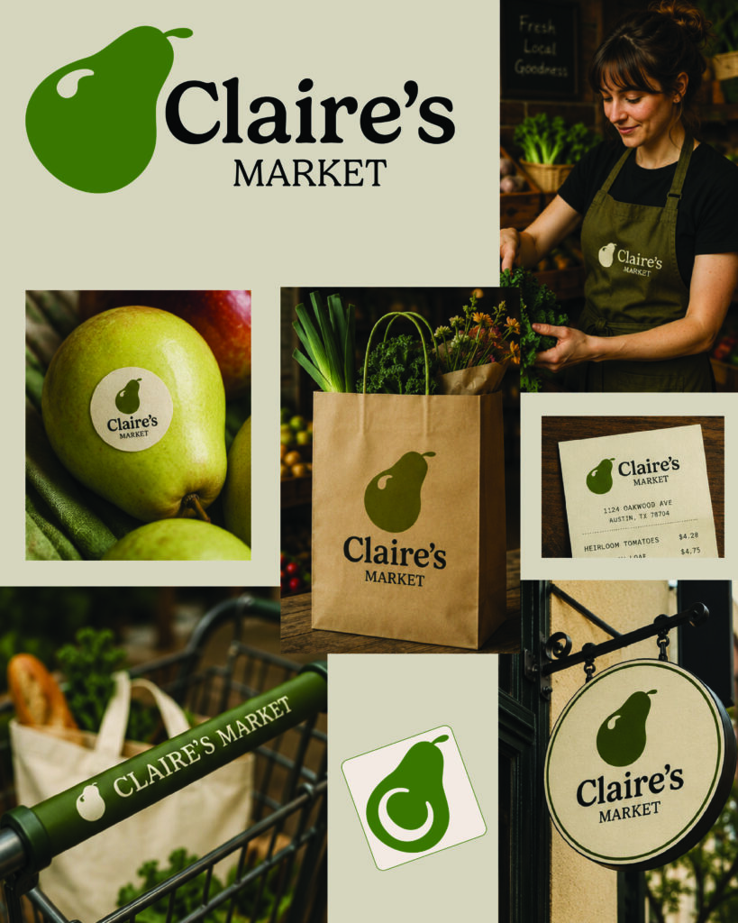 Claire’s Market — Editorial Identity