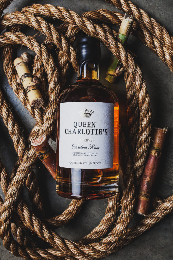 Product photography for Muddy River Distillery
