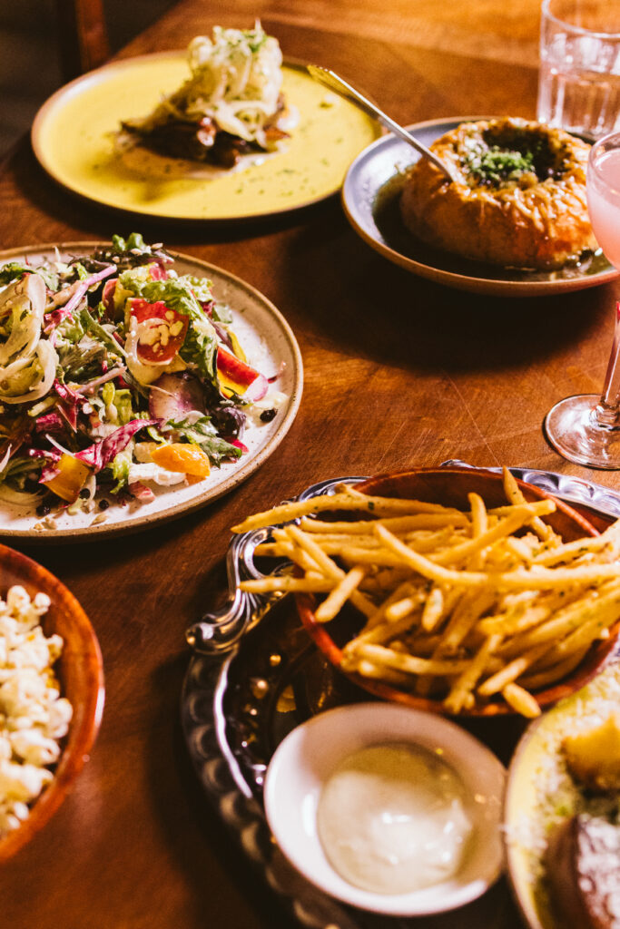 Food and interior photography for Post Script